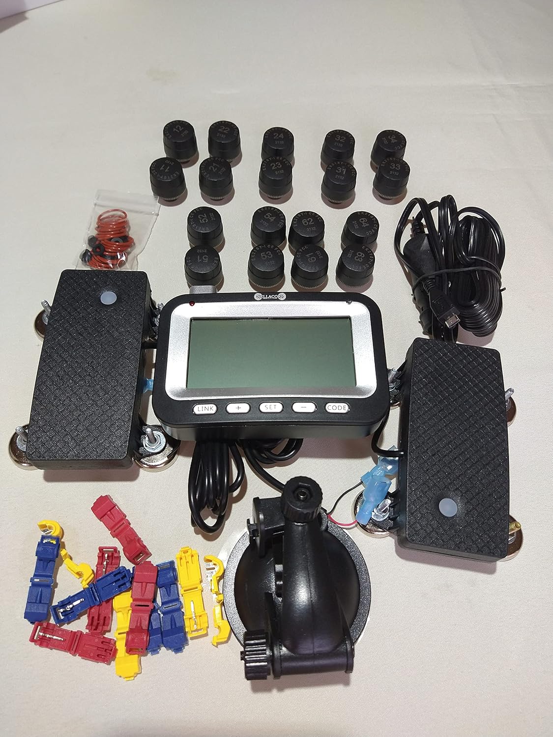 Tire Pressure Monitoring System with 10 Sensors U839001