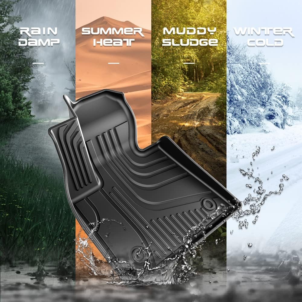 Black TPE Car Floor Liners O53904