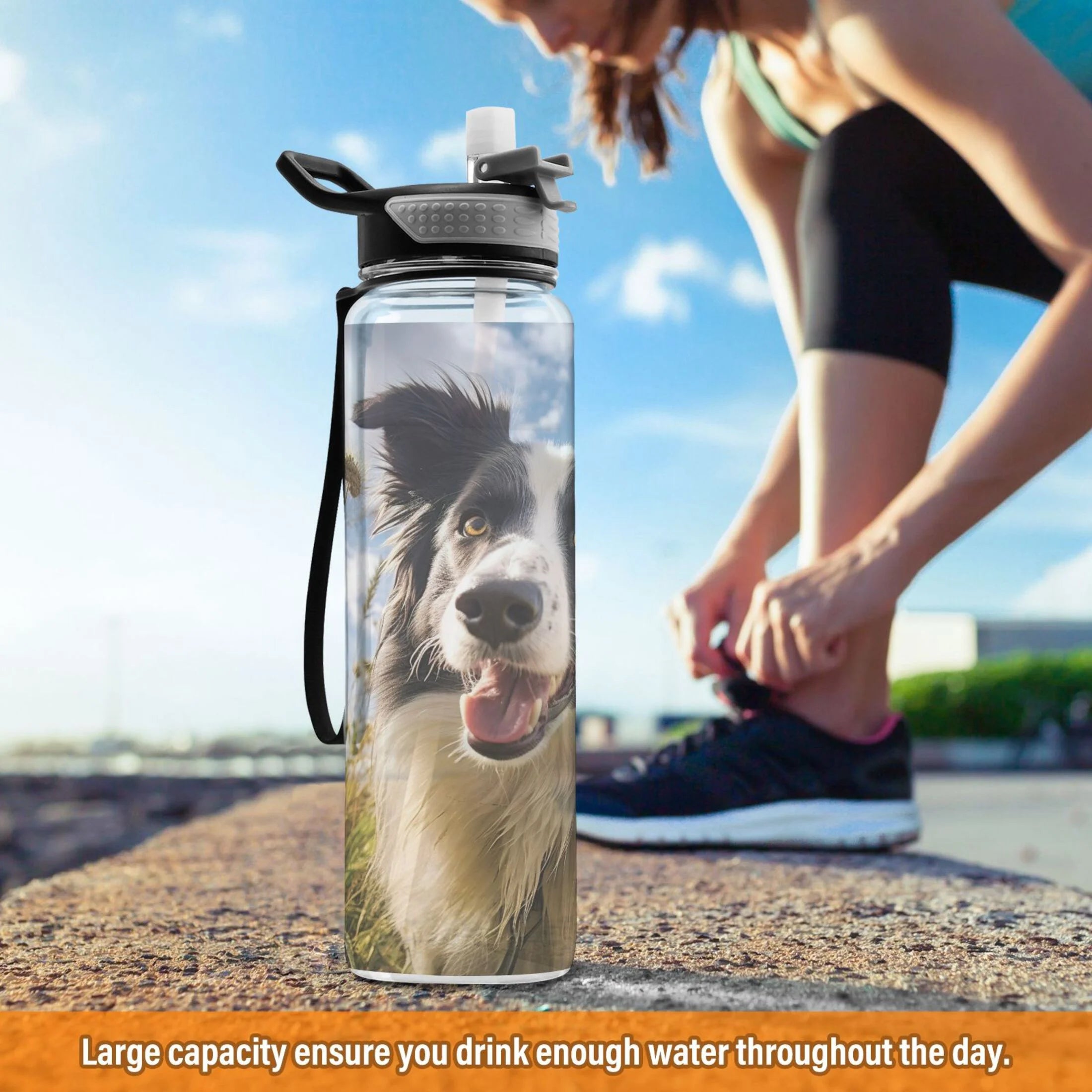 32oz Tritan Leakproof Sports Bottle C72676
