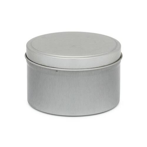 Silver Seamless Tall Tins, 36/Case I340