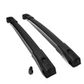 Pair Black Aluminum Roof Rack Cross Bars Y300884