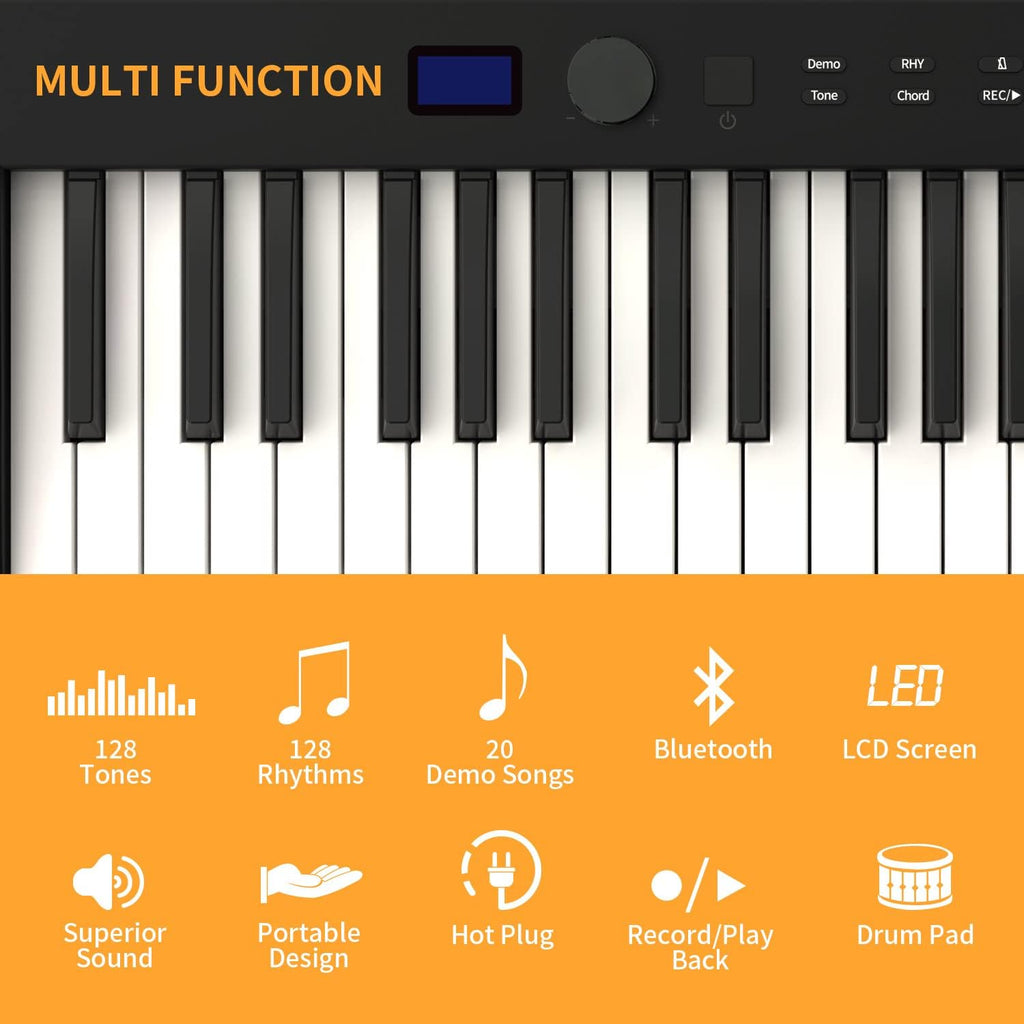 88 Keys Digital Piano with LCD Screen K418065
