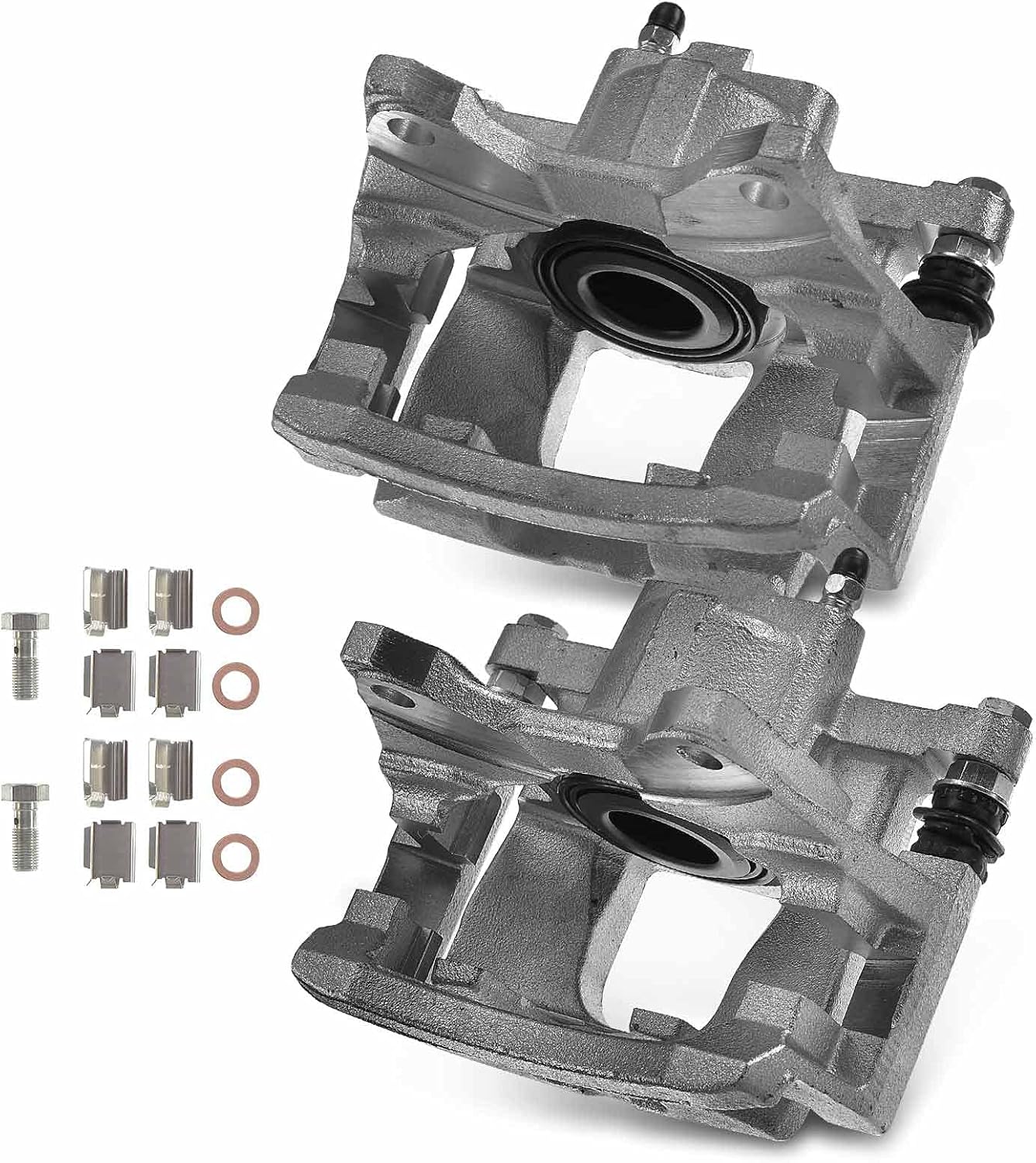 Disc Brake Caliper Assembly with Bracket Rear Side 2-PC N522348
