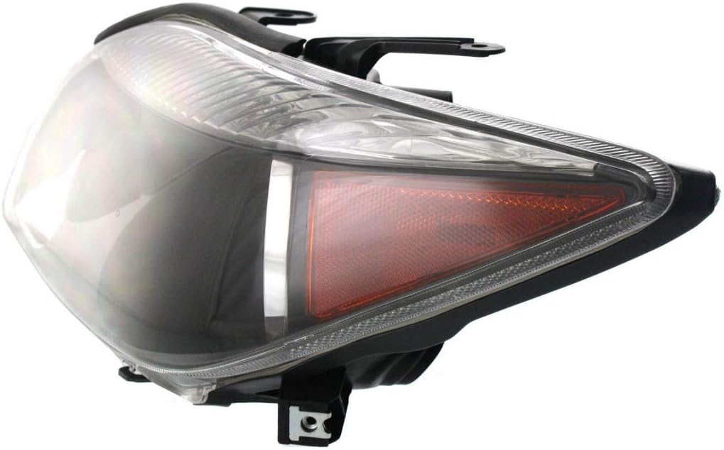 2005 2007 Scion tC Head Light Assembly Driver Side Black Housing H169