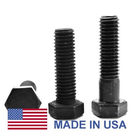 3/4 inch-10 x 9 inch Coarse Thread Grade 8 Hex Cap Screw Alloy Steel Black Oxide Pk 5 Y624900