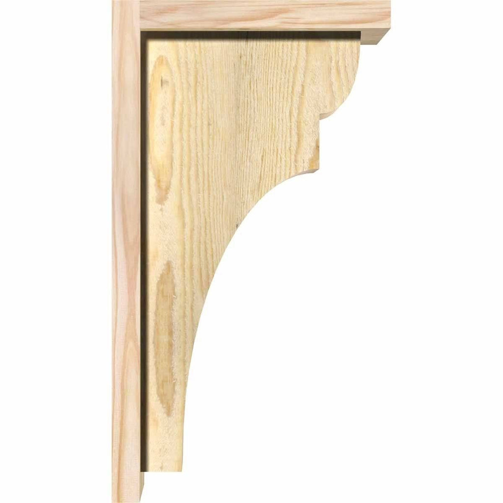 Rough Sawn Corbel with Backplate, Douglas Fir N951329