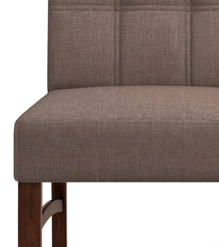 Fabric Dining Chair in Light Mocha (Set of 2) Y198
