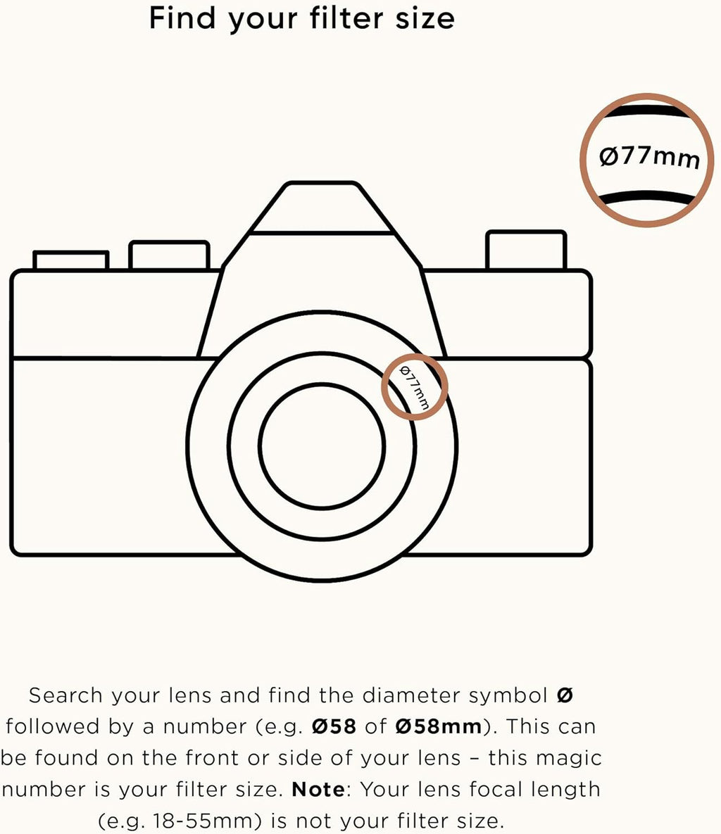 37mm ND2-400 Variable ND Lens Filter Pack of 2 Q5362