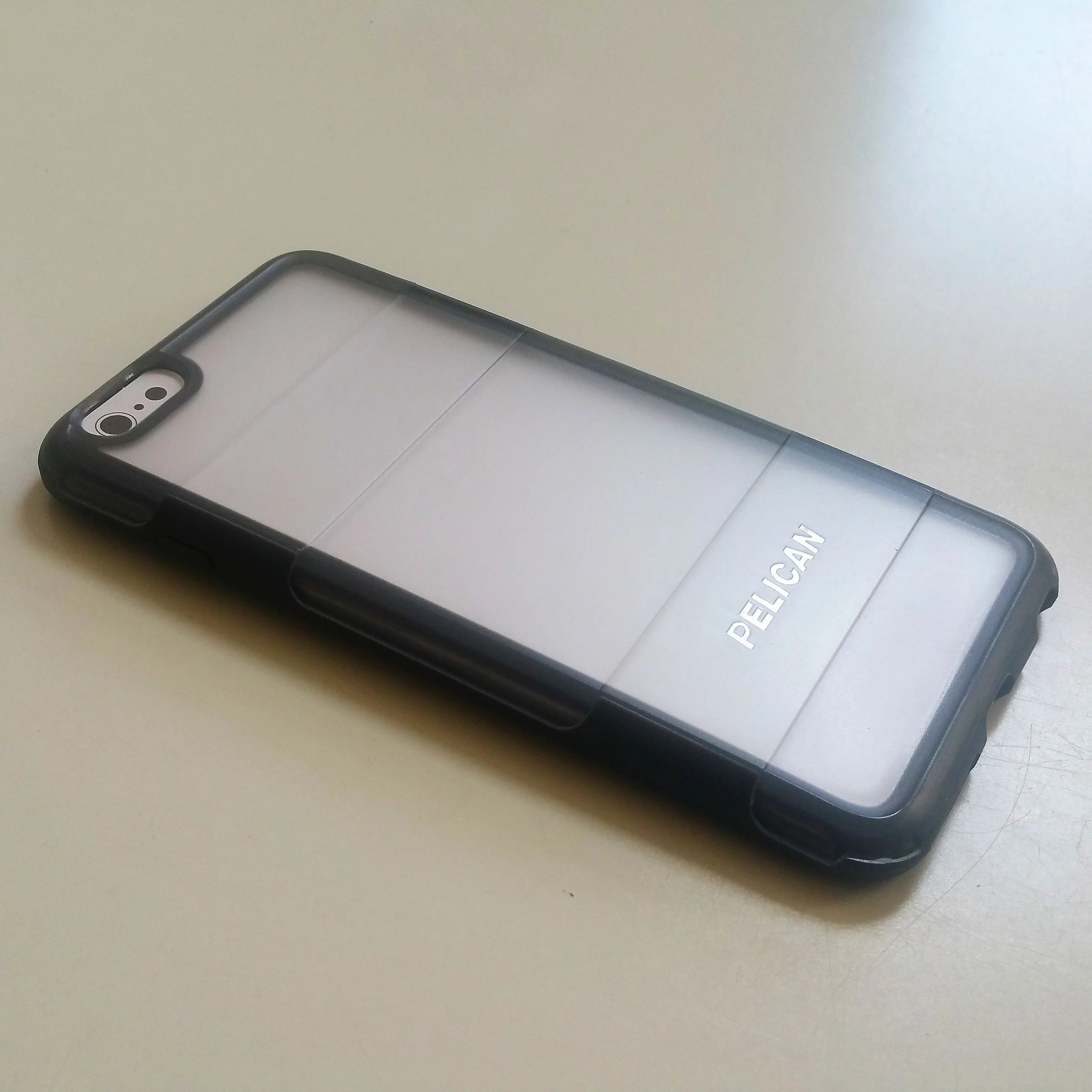Gray Clear iPhone 6 Plus 6s Plus Case O5603