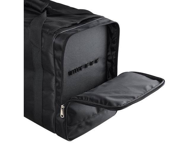 Black Soft Makeup Train Bag Cosmetic Organizer Box D59720