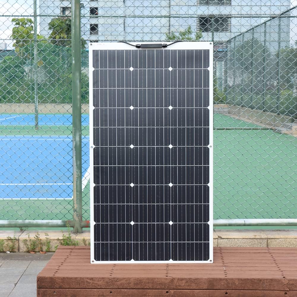 100W 12V Flexible Monocrystalline Solar Panel T1834