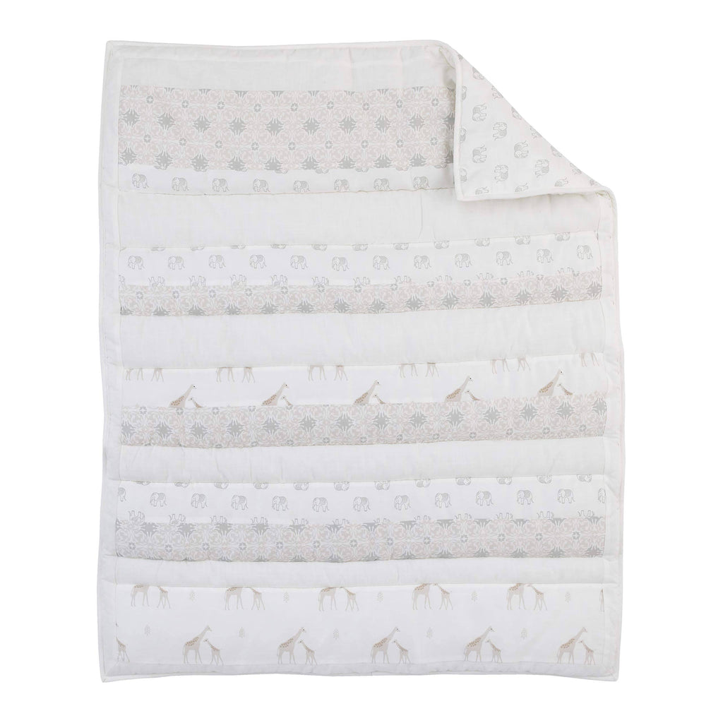 Grey/Taupe Ivory Safari Comforter H705941