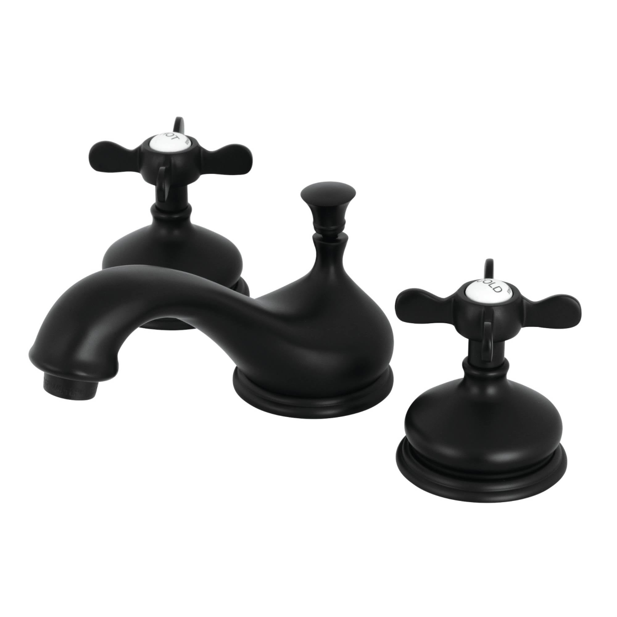 Matte Black Widespread Bathroom Faucet T572150