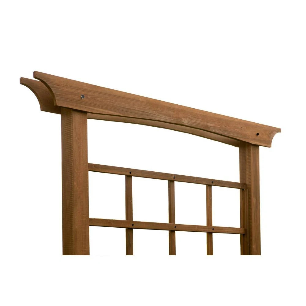 Browns / Tans Wood Trellis V597084
