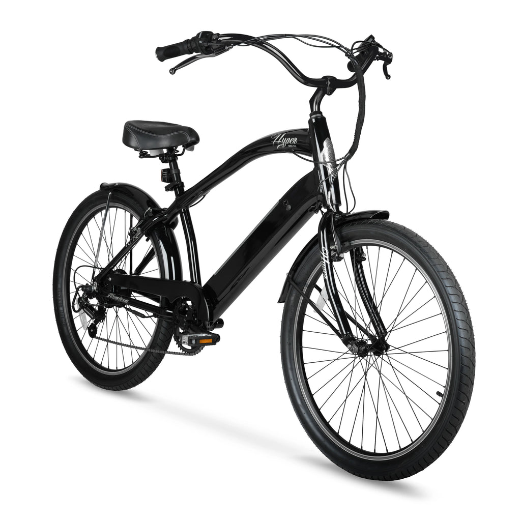 Black 36V Electric Cruiser E-Bike R51909