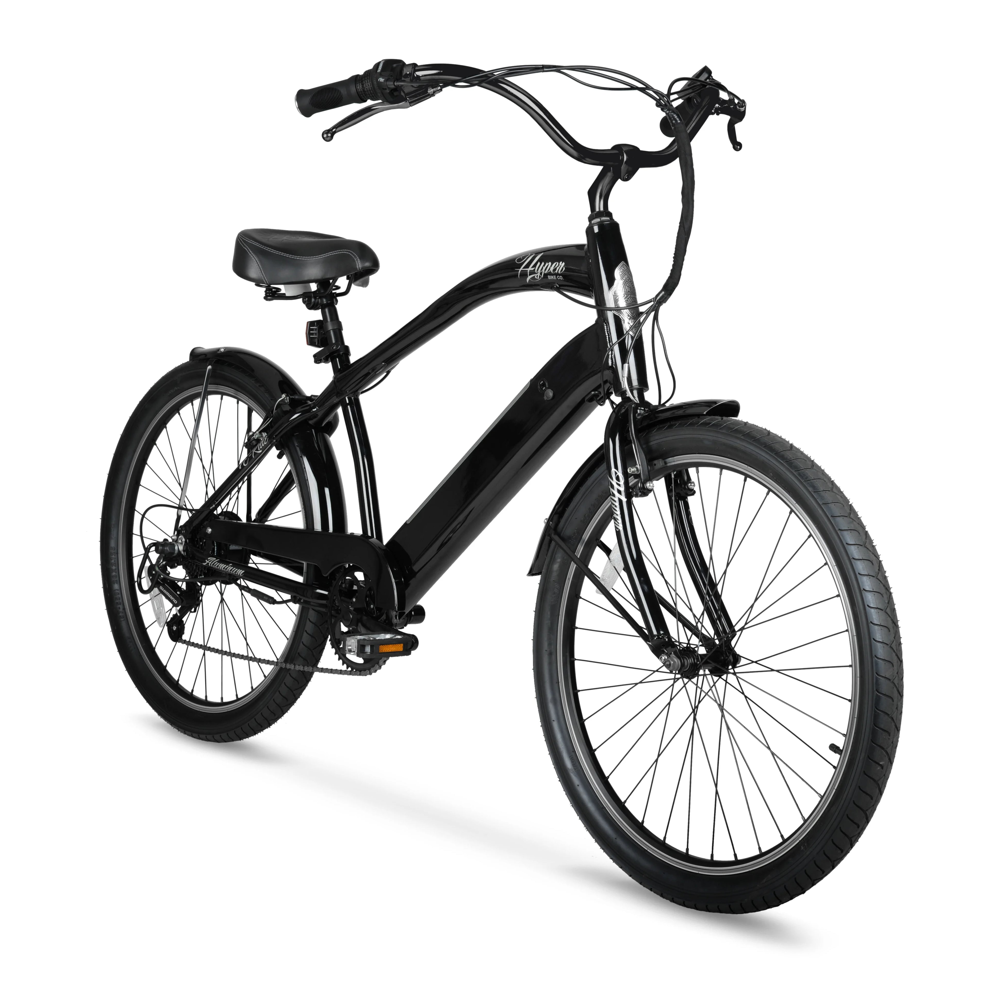 Black 36V Electric Cruiser E-Bike R51909