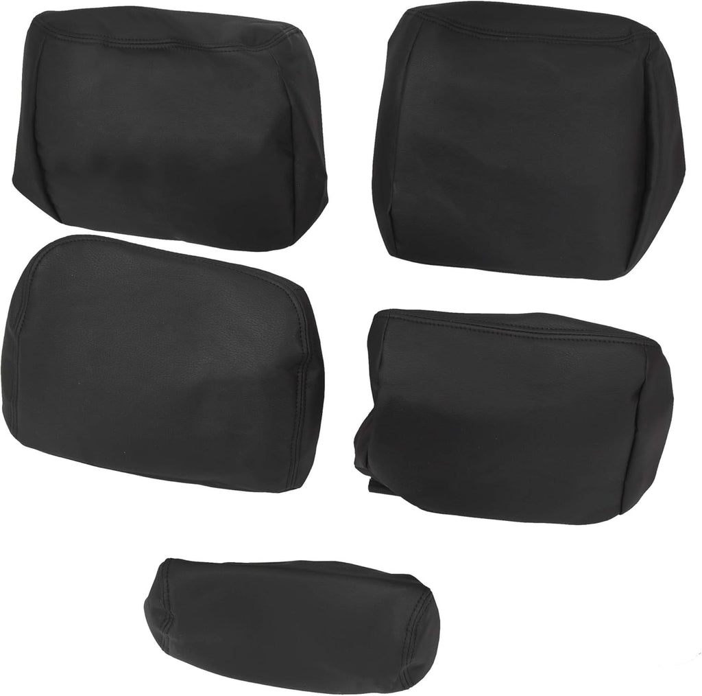 Black Leather Seat Covers N314