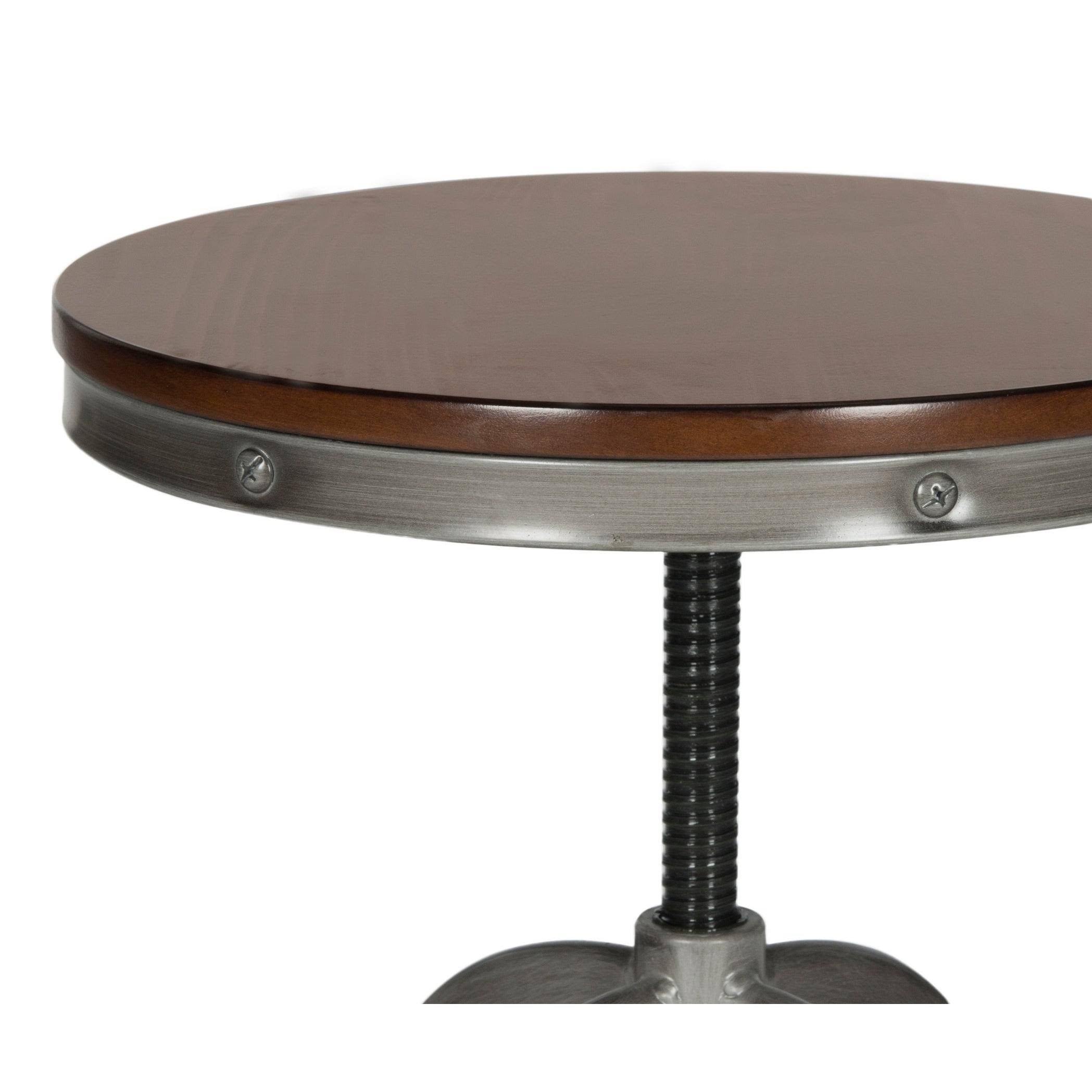 Swivel Stool Burnt Oak T26428