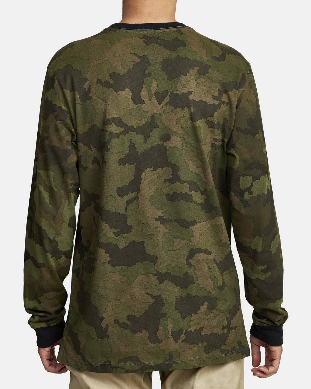 Camo Long Sleeve Tee - XL Y40687