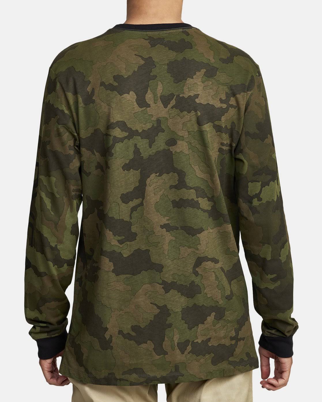 Camo Long Sleeve Tee - XL Y40687