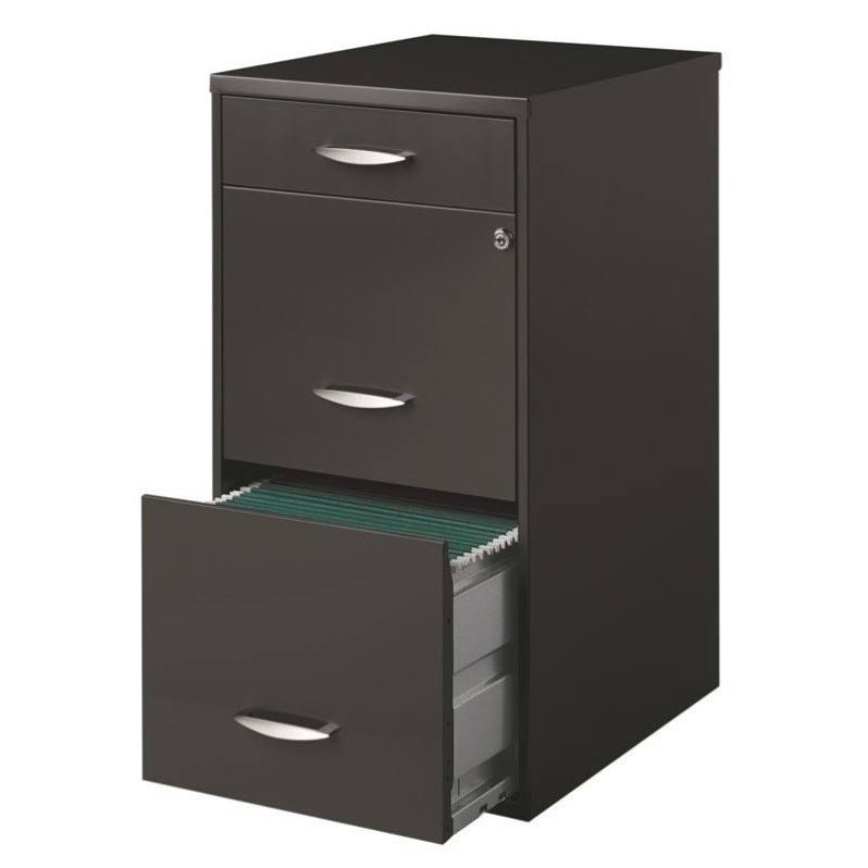 Gray 3-Drawer File Cabinet L83621