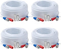 4 Pack 200 Feet BNC Video Power Cable with Connectors Q449
