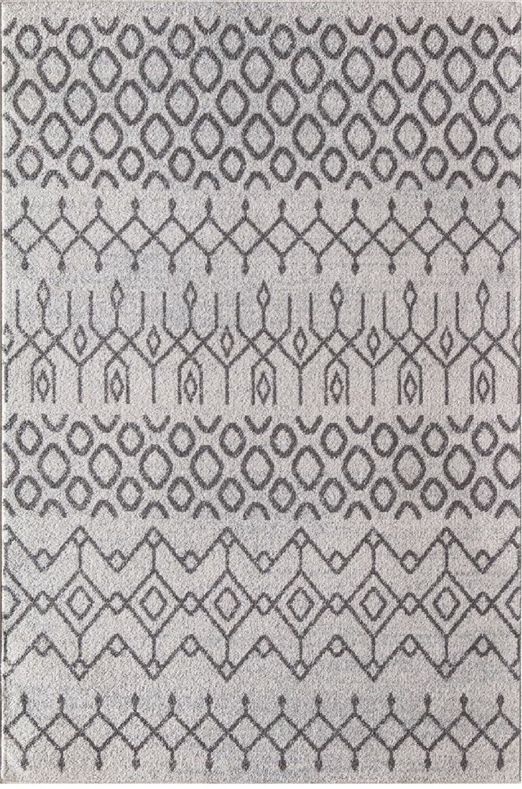 White Area Rug R824