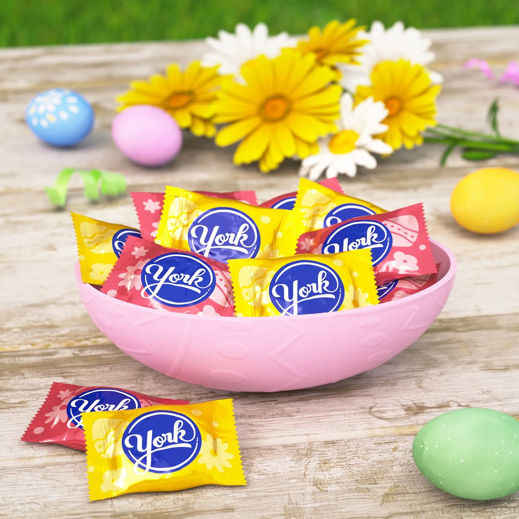 Dark Chocolate Peppermint Patties Eggs Candy, Bag 9.6 oz I624060