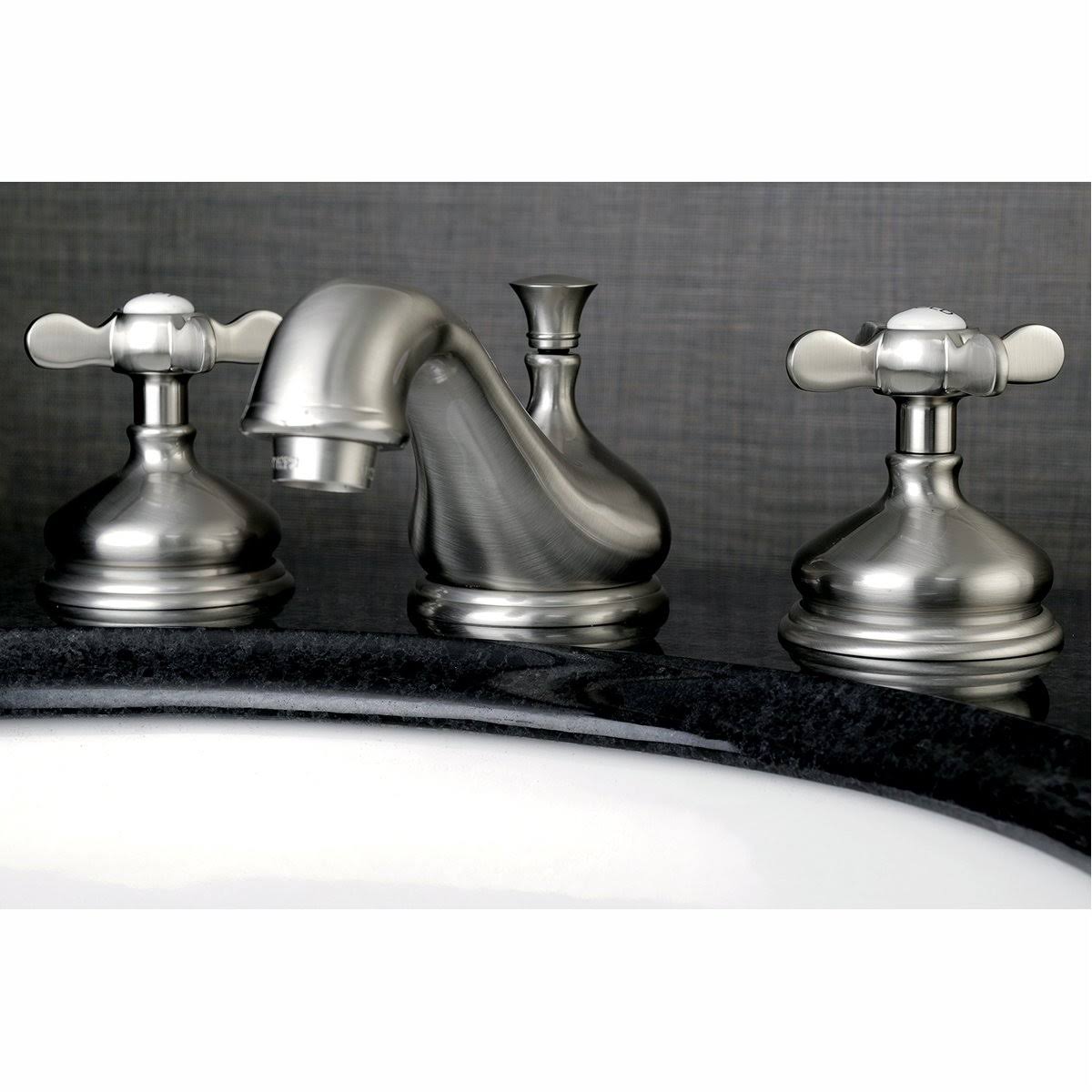 Matte Black Widespread Bathroom Faucet T572150