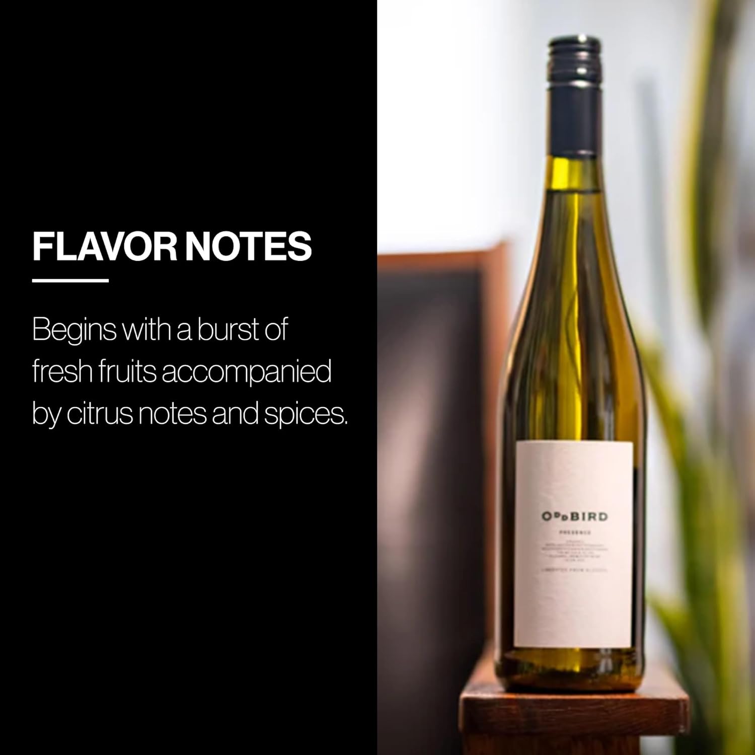 Non-Alcoholic White Wine, 25.4 Fl Oz Bottle C225