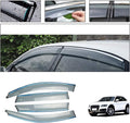 Smoke Car Window Visors Tape-On Outside Deflectors V976380