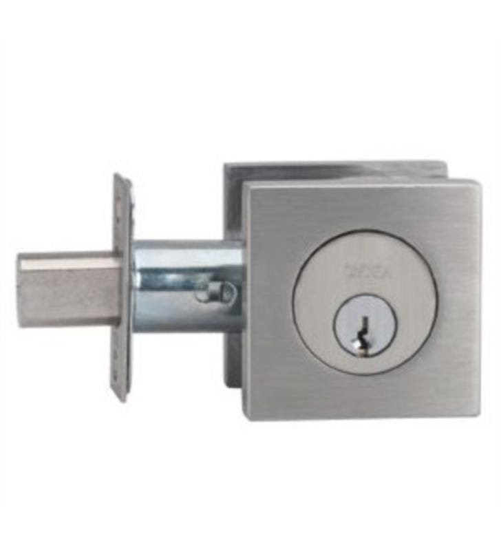 Square Stainless Double Cylinder Deadbolt M938