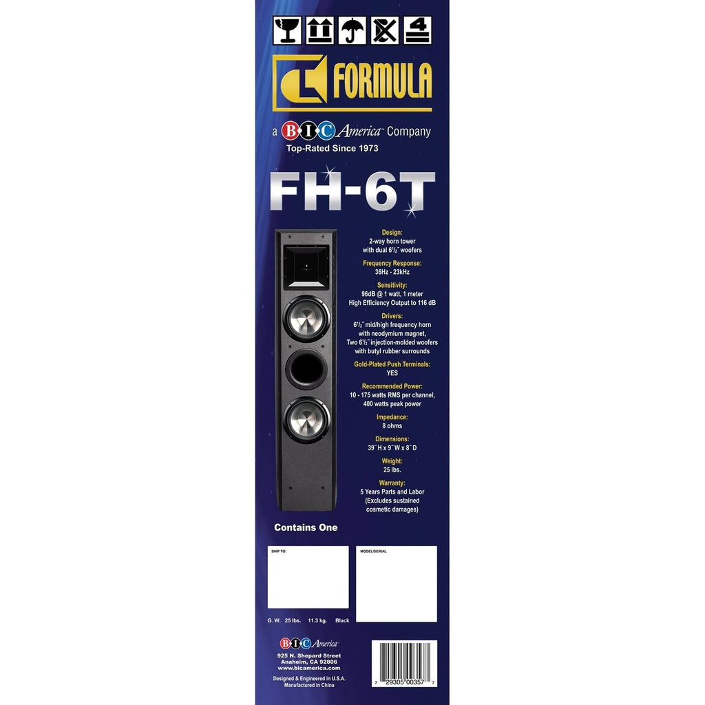 6.5 inch 400-Watt 2-Way Tower Speaker Y704271