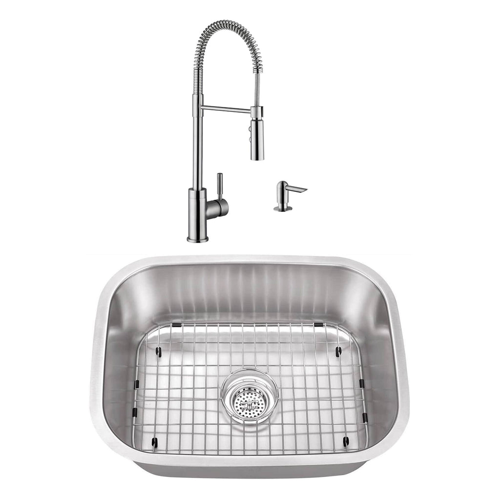 Small Stainless Steel Utility Sink J83692