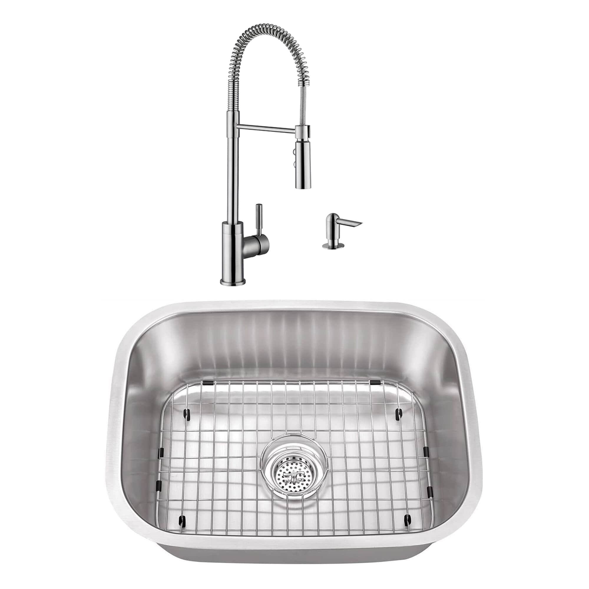 Small Stainless Steel Utility Sink J83692