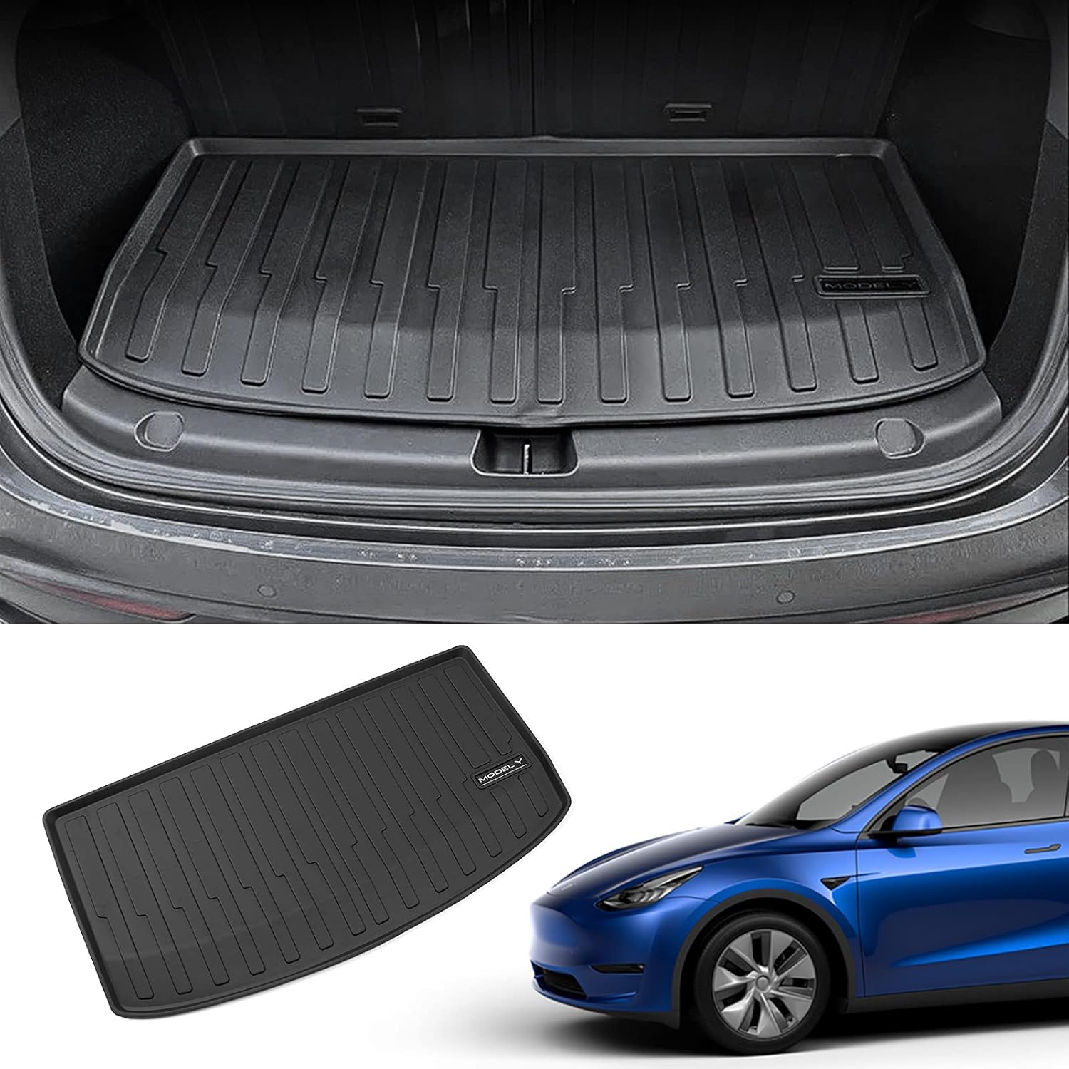 TPE Cargo Trunk Mat for Tesla Model Y E156