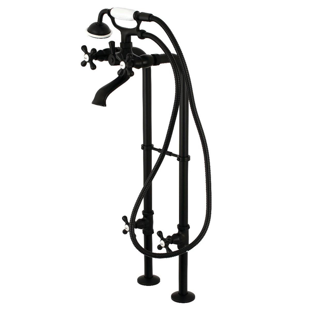 Vintage Brass Freestanding Tub Faucet Q2005