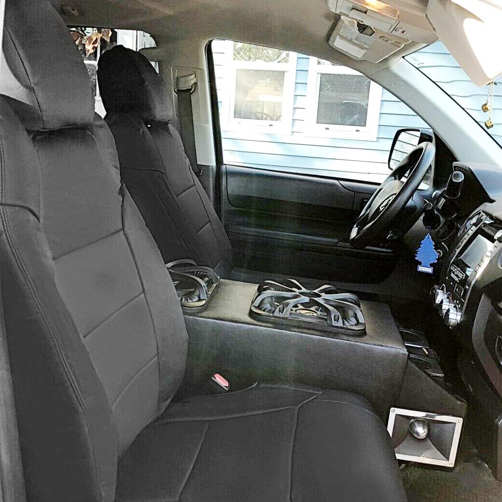 Black Leather Seat Covers N314