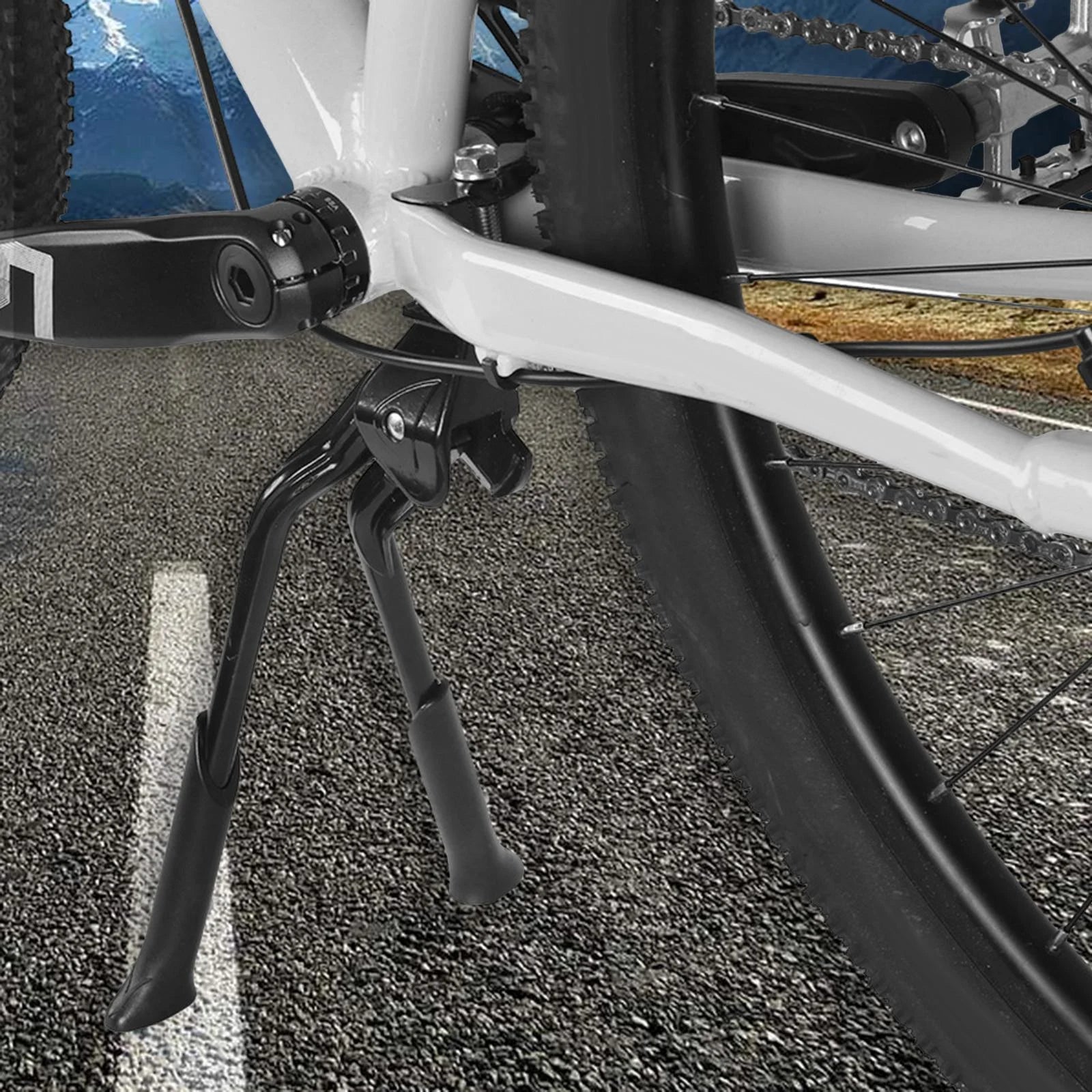 Double Leg Bike Kickstand I2300