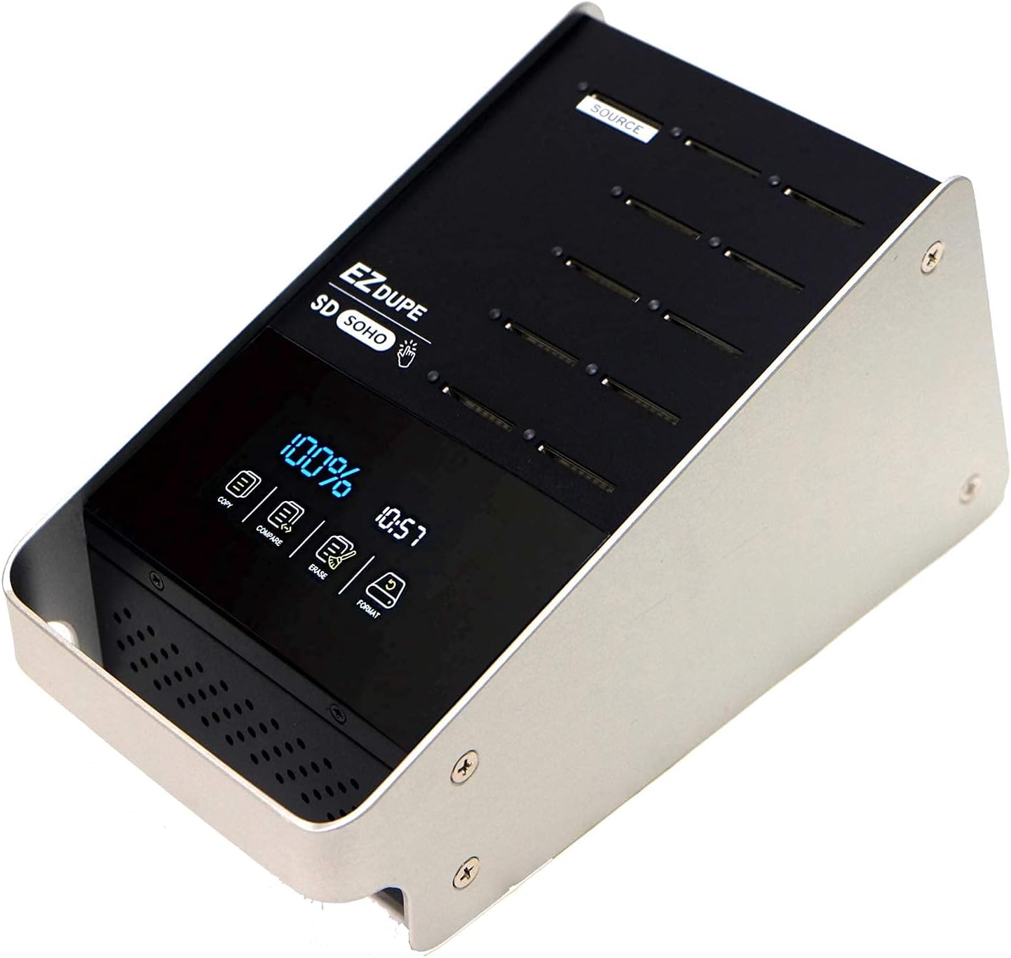 1 to 10 SD Duplicator with Touch Screen V2497