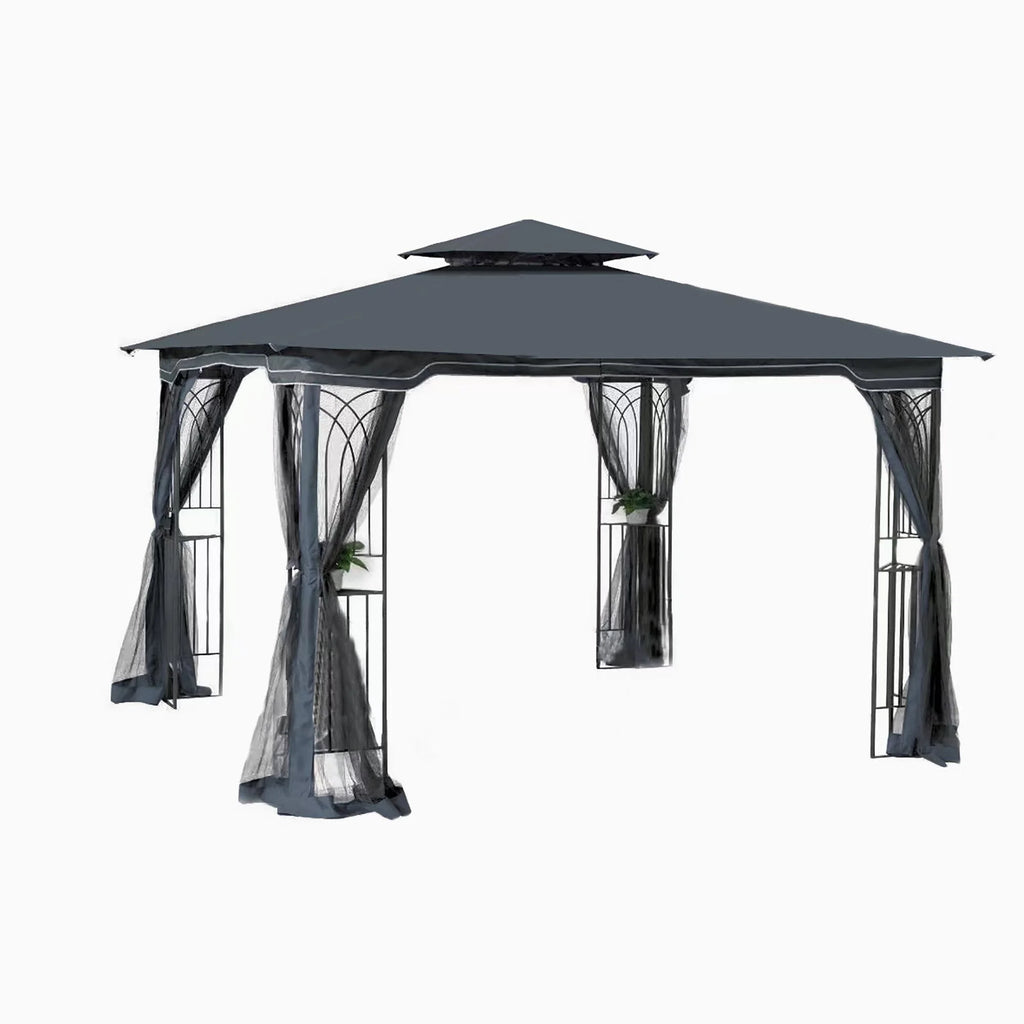 10x10Ft Canopy Tent with Mosquito Netting J9297