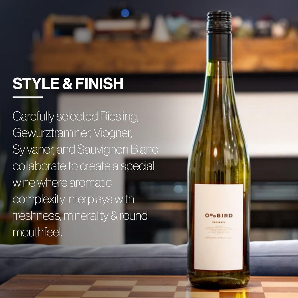 Non-Alcoholic White Wine, 25.4 Fl Oz Bottle C225