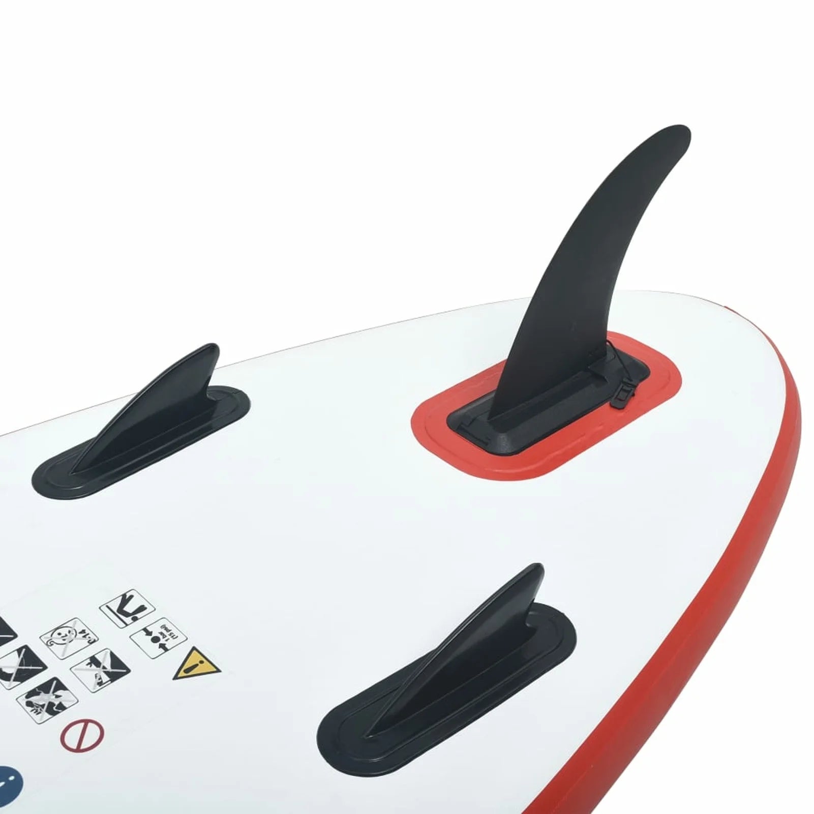 Inflatable Paddle Board Set with Oar, Fin, Hand Pump, Repair Kit and Carrying Bag L809