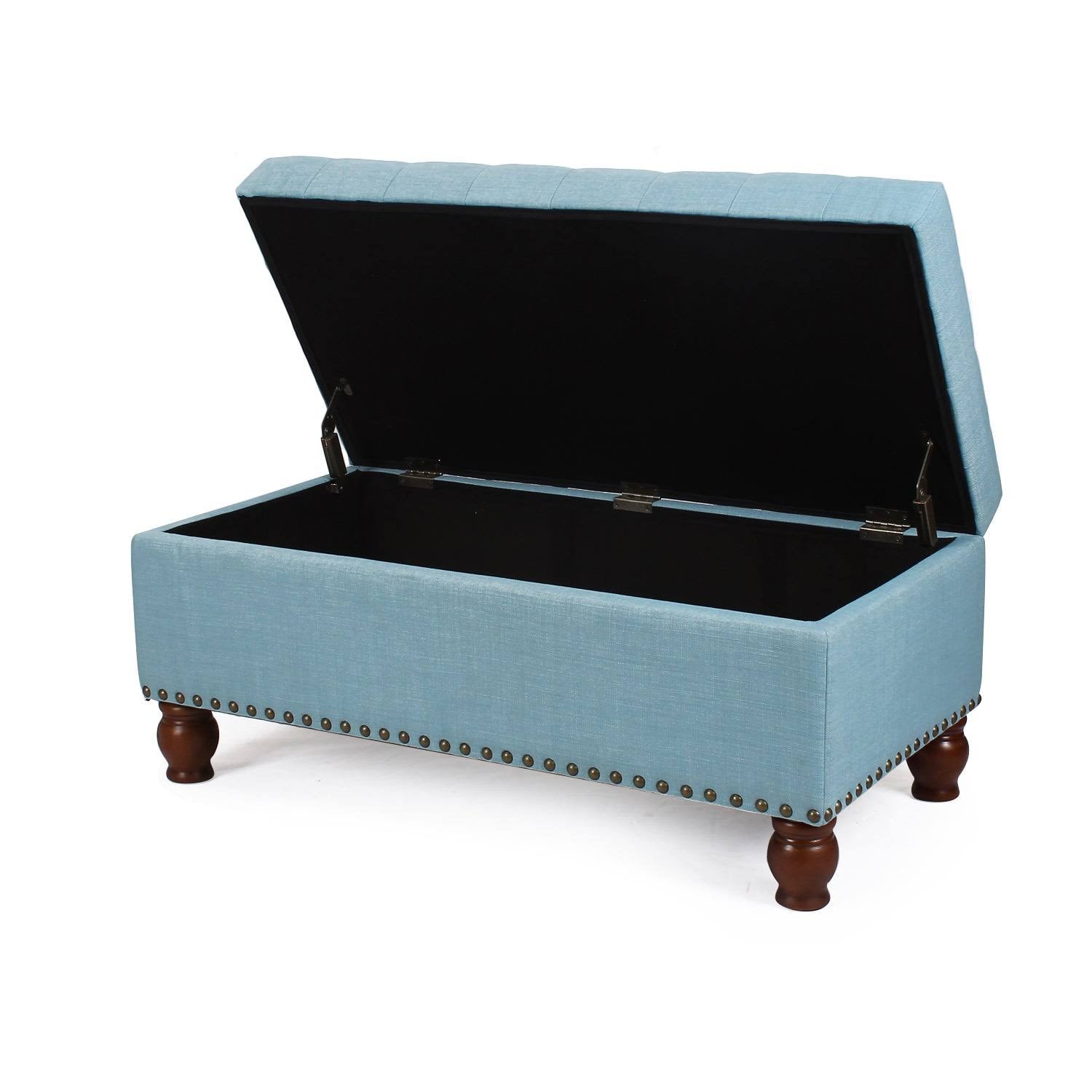 Lift Top Ottoman Storage Bench T1379