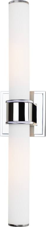 Polished Nickel 2 Light Bath Bracket W49654