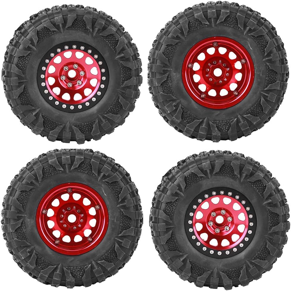 4pcs 2.2-inch Metal Hex Wheel Hub for 1:10 Racing Car (Silver) G8508