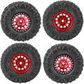 4pcs 2.2-inch Metal Hex Wheel Hub for 1:10 Racing Car (Silver) G8508