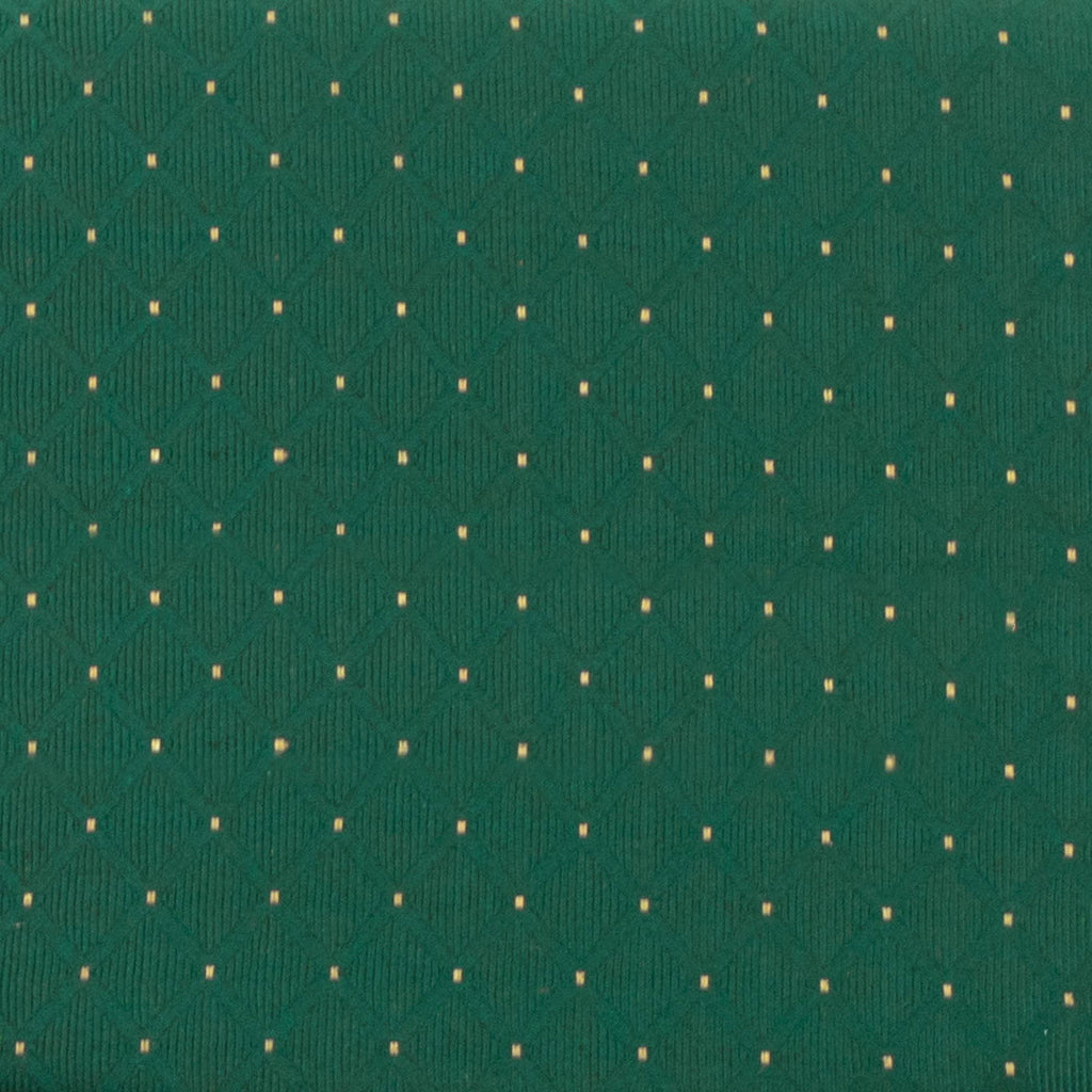 Church Chair with Book Rack Green Patterned Fabric T128264