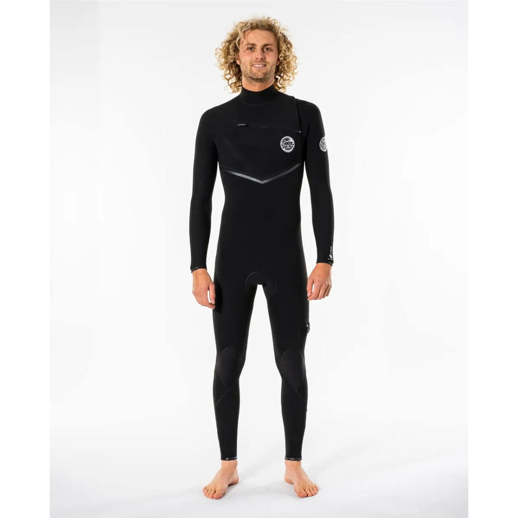 Black 3/2 Chest Zip Wetsuit J96146