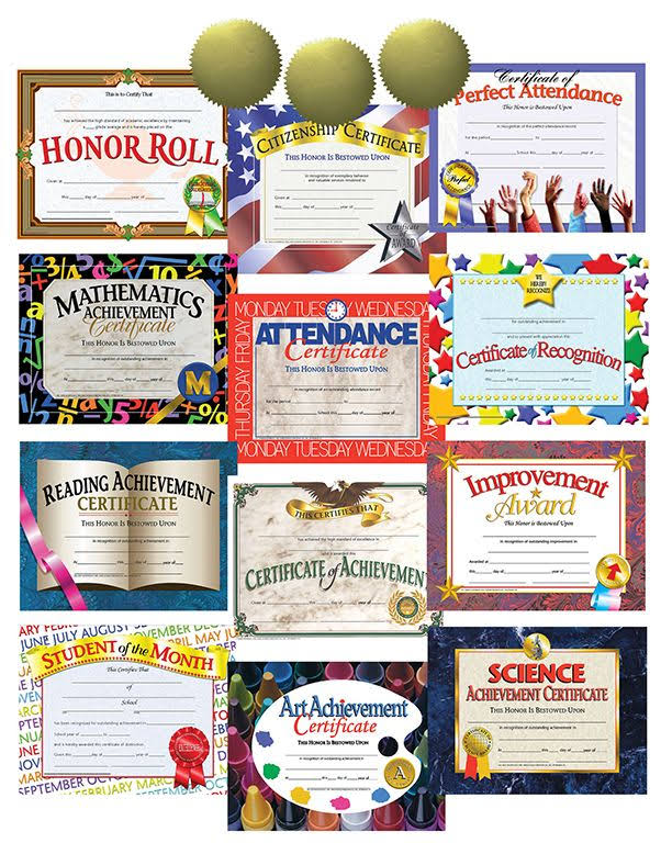 Certificate-seal Assortment T56978